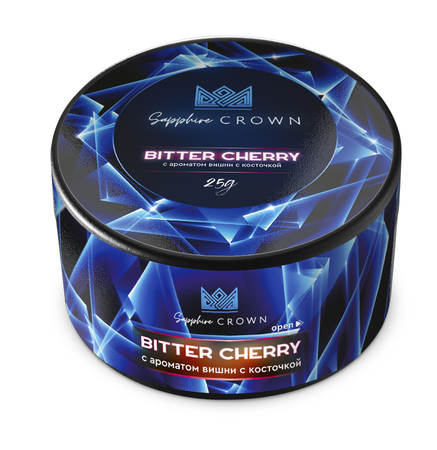 Sapphire Crown с ароматом Bitter Cherry (Вишня с косточкой), 25 гр