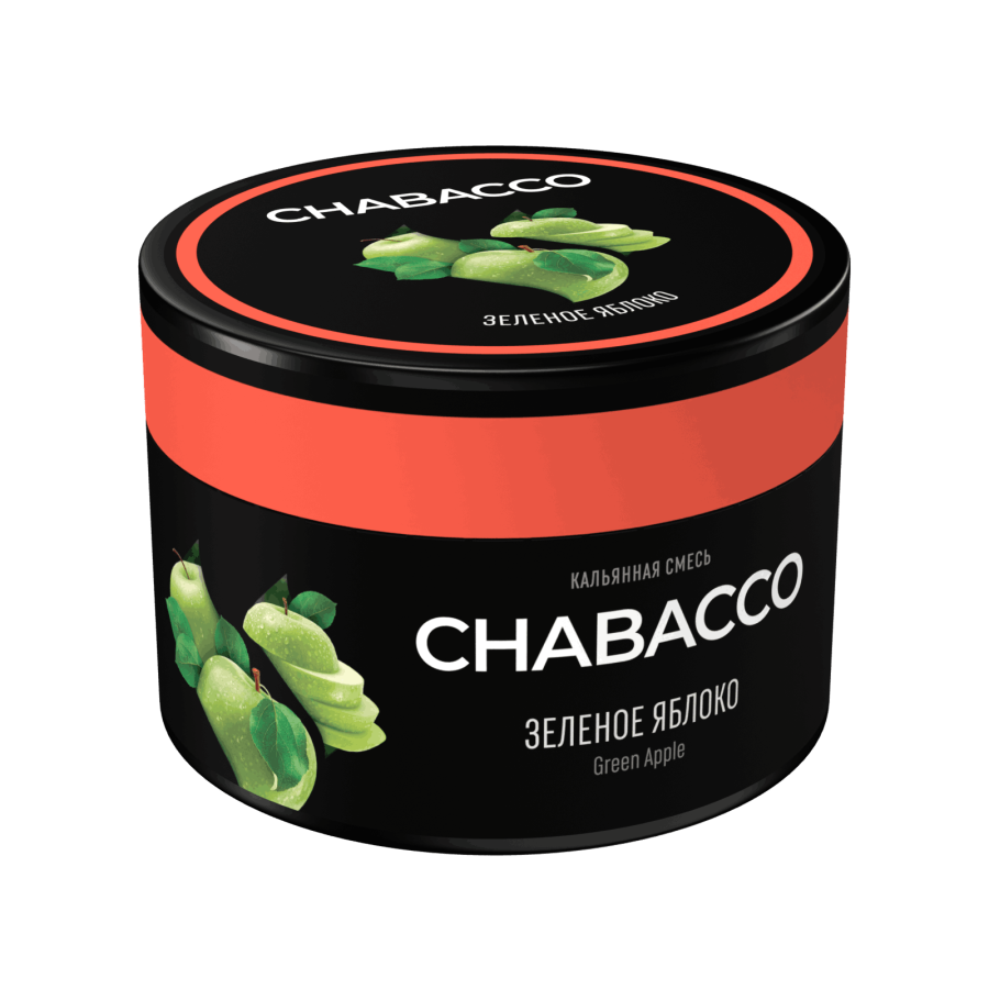 Chabacco Medium Green Apple (Зеленое яблоко), 40 гр