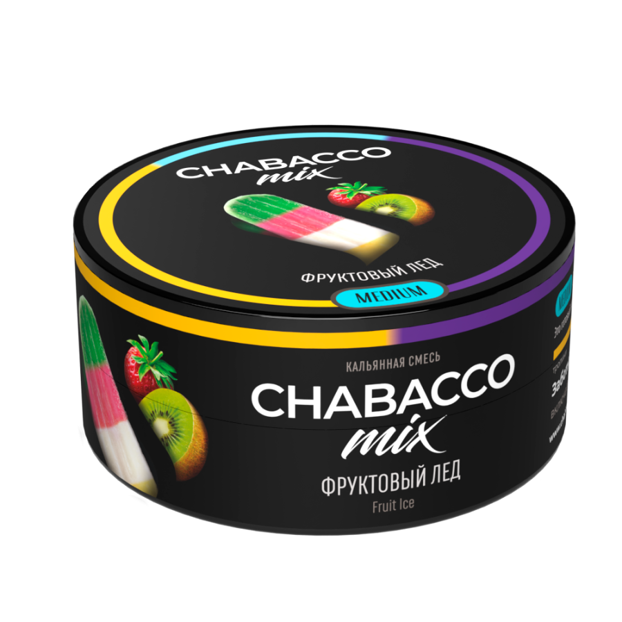 Chabacco Mix Fruit Ice (Фруктовый лед), 25 гр