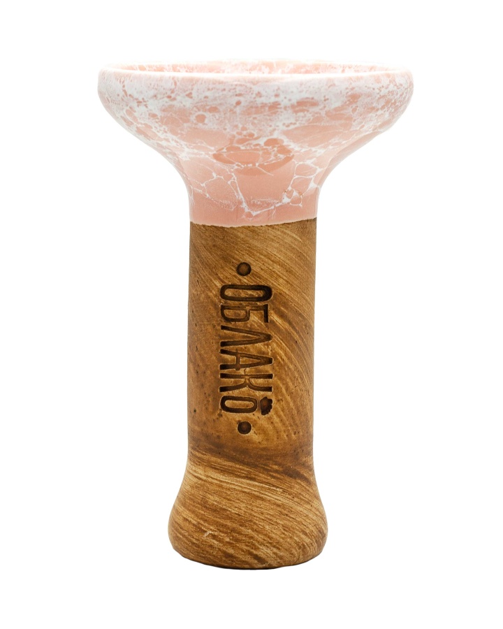 Чаша Облако Glaze Phunnel M - Розовый мрамор