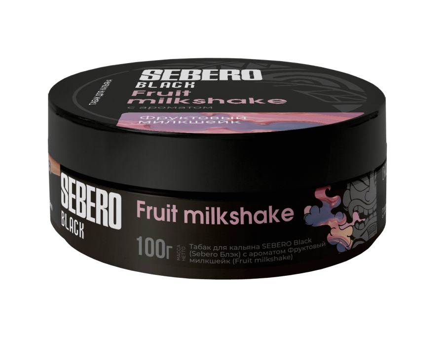Sebero Black с ароматом Фруктовый милкшейк (Fruit milkshake), 100 гр