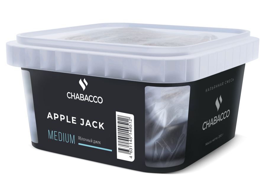 Chabacco Medium Apple Jack (Яблочный Джек), 200 гр