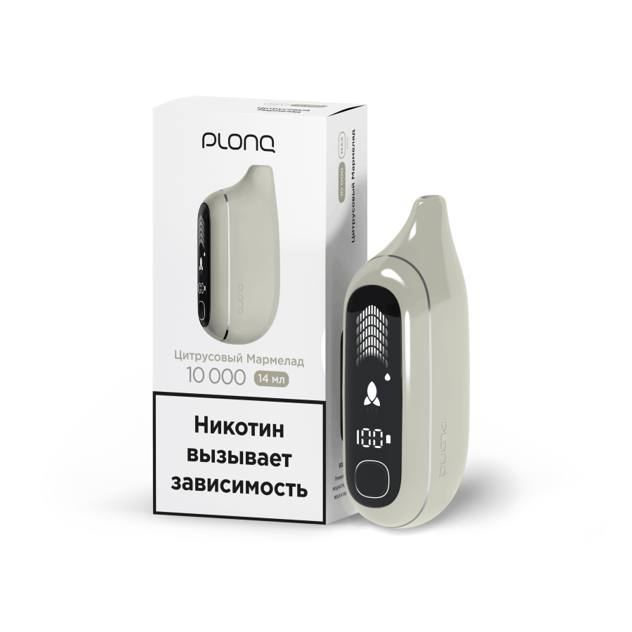 Plonq MAX PRO (до 10 000 затяжек) вкус Цитрусовый Мармелад