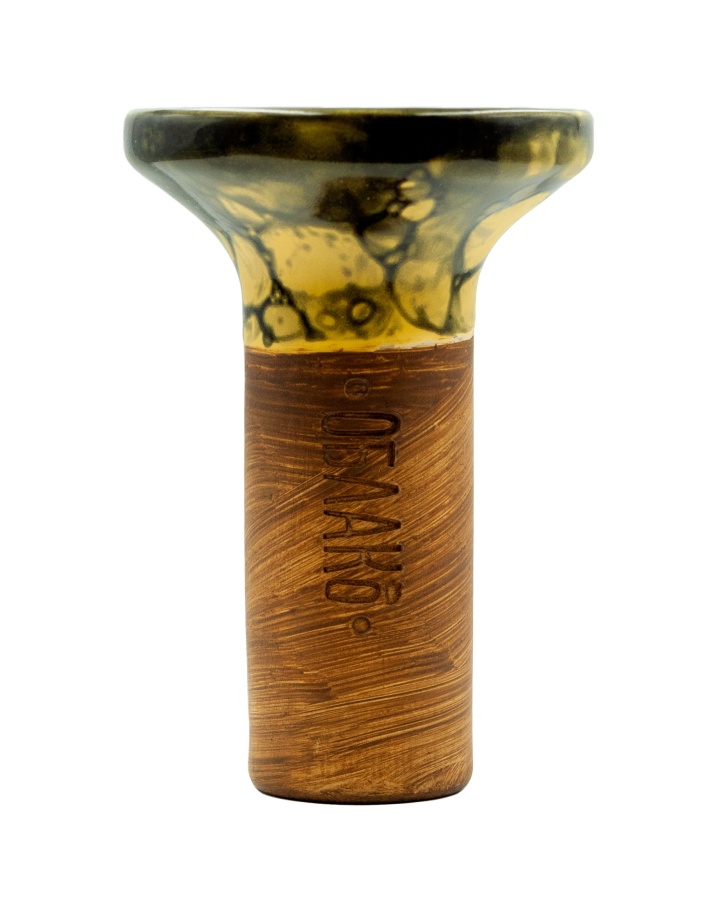 Чаша Облако Flow - Черный/Желтый матовый-черный мрамор