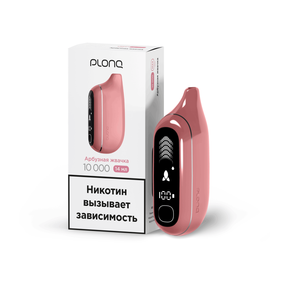 Plonq MAX PRO (до 10 000 затяжек) вкус Арбузная Жвачка