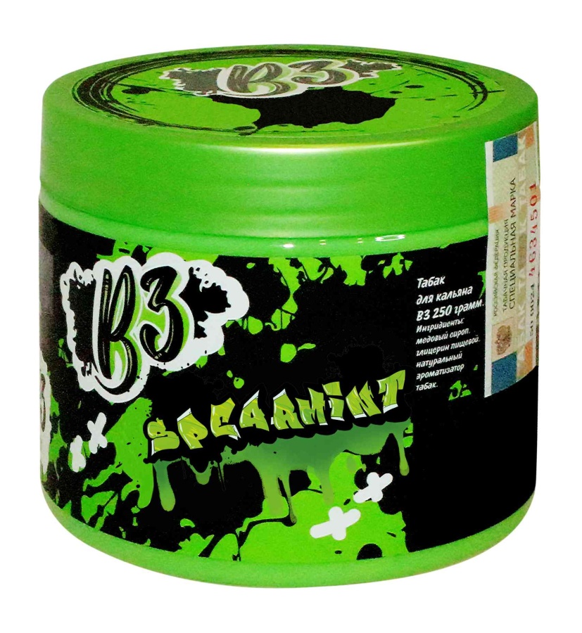 B3 Spearmint (Мятная Жвачка), 250 гр