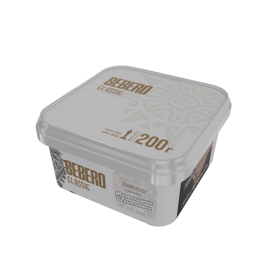 Sebero с ароматом Мармеладные белые мишки, 200 гр