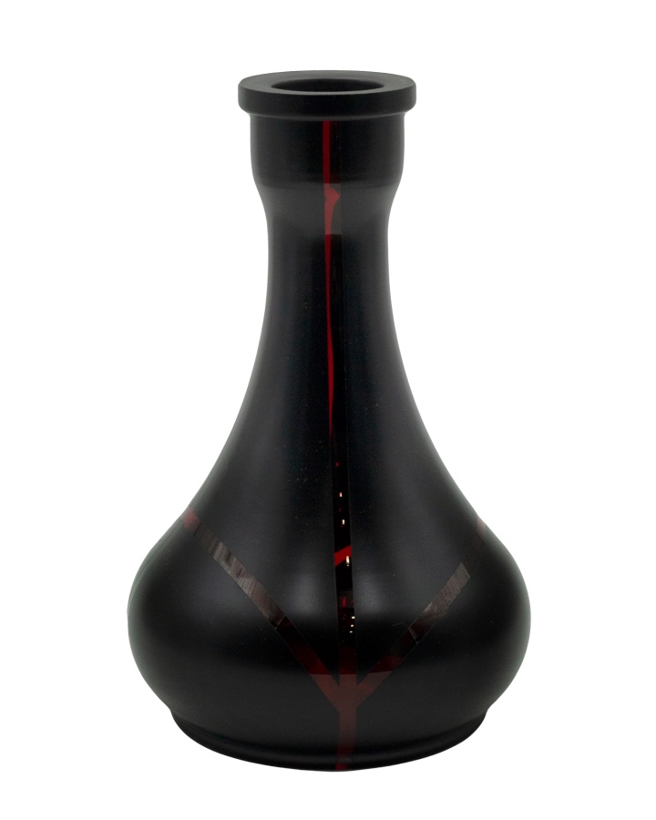 Колба Vessel Glass Капля Полоски красные