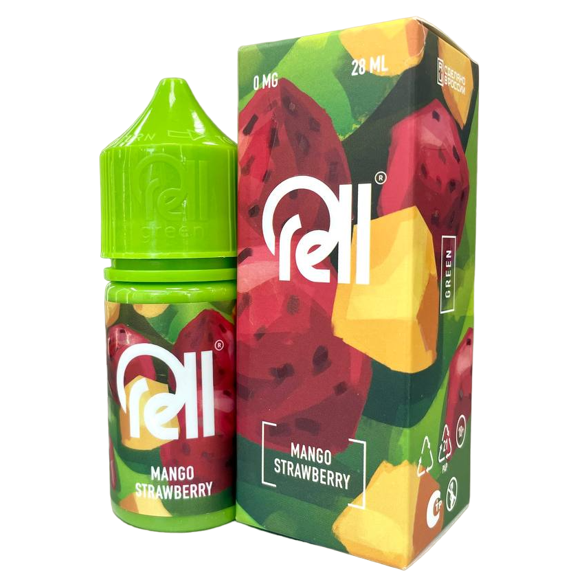 RELL GREEN Mango strawberry (28мл, 0мг/см3)