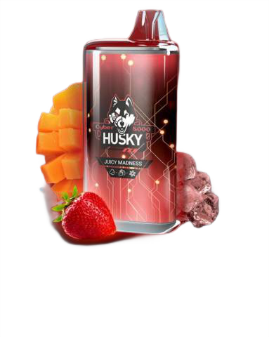 HUSKY CYBER 8000 Juicy Madness / Манго, клубника, лёд