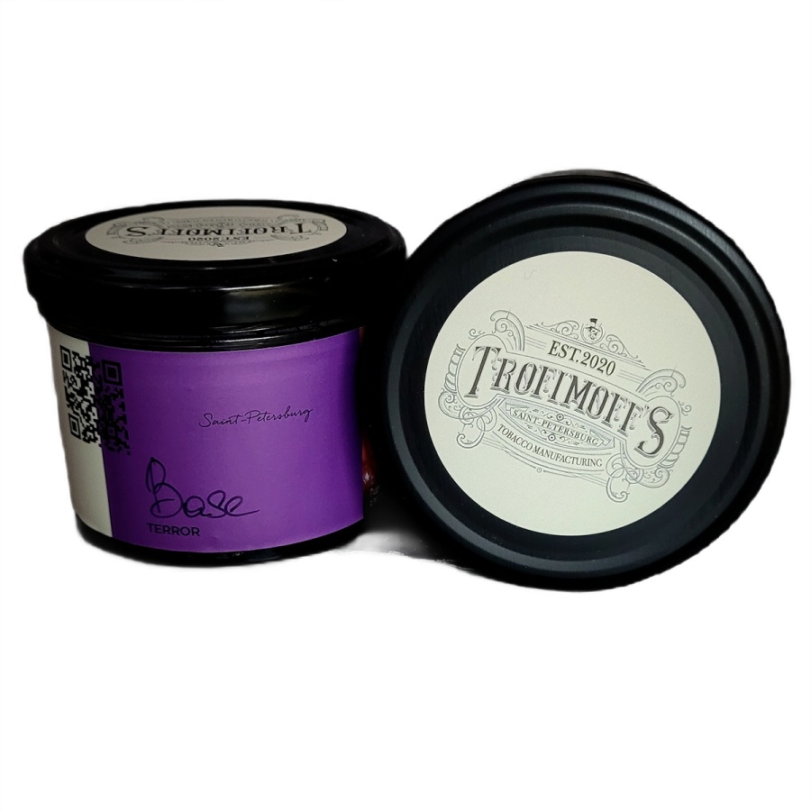 Табак для кальяна "Trofimoff"s" terror Base (База. Без ароматизаторов), 125гр