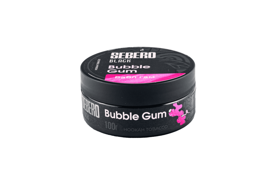Sebero Black с ароматом Бабл гам (Bubble gum), 100 гр