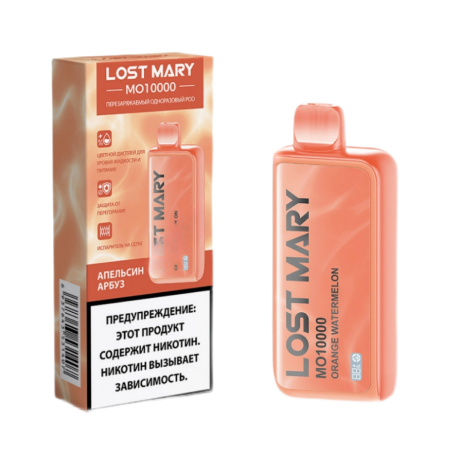 Lost Mary МО10000 Orange Watermelon (Апельсин арбуз) МТ