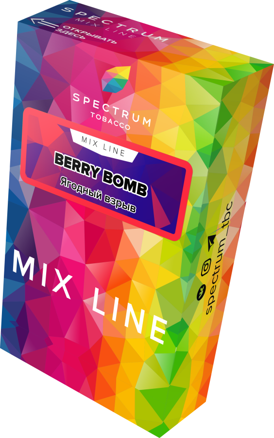 Spectrum Mix Line Berry Bomb (Ягодный Взрыв), 40 гр