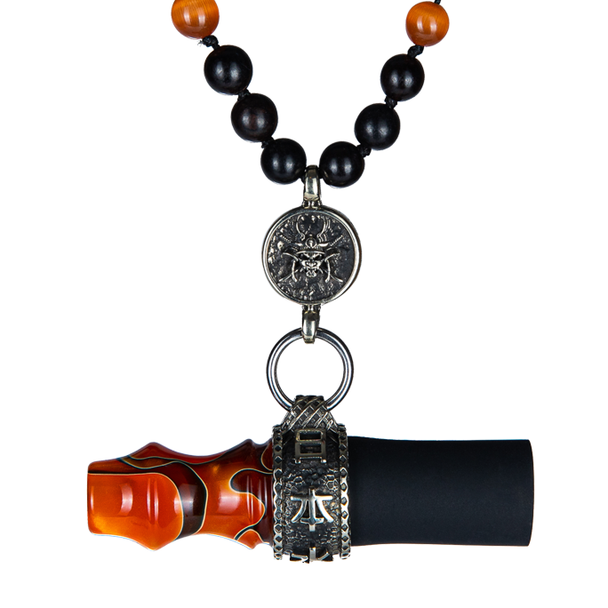 Мундштук Индивидуальный/персональный Japona Samurai Beads Orange