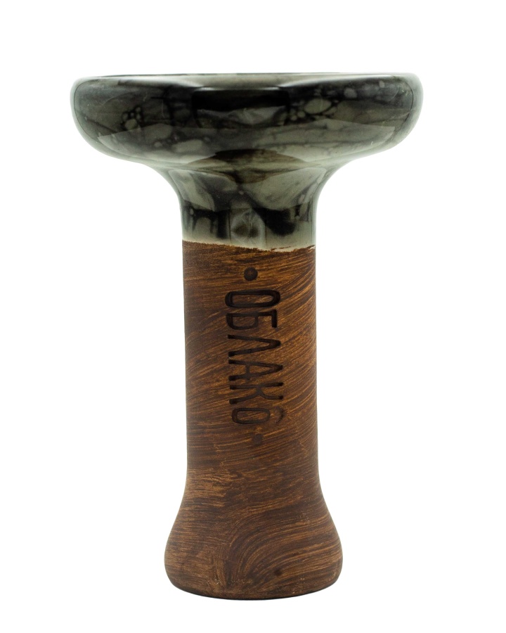 Чаша Облако Glaze Phunnel L - Серо-черный мрамор 