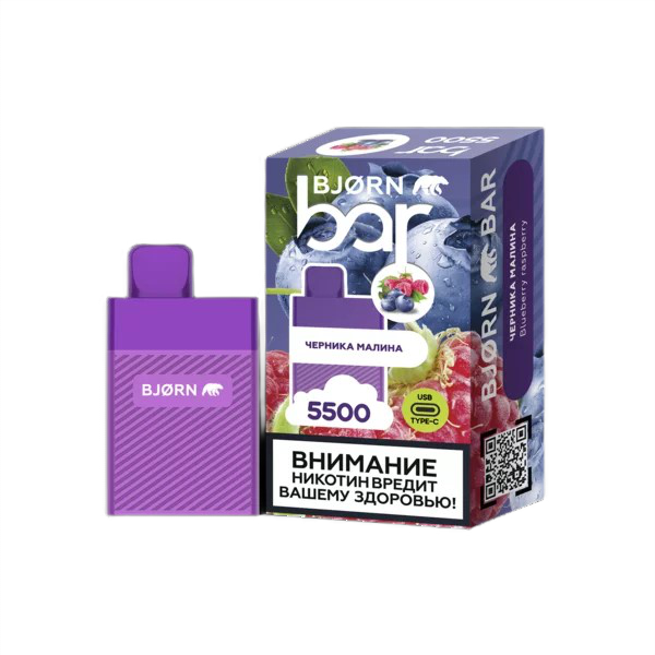 BJORN BAR 5500  1.8% Черника малина