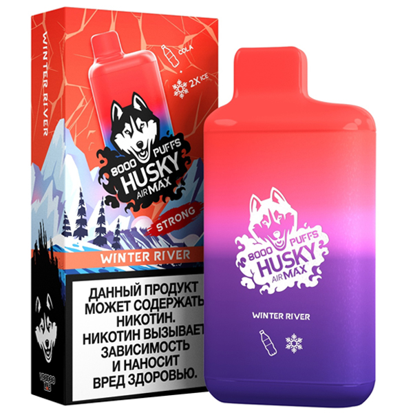 HUSKY AIRMAX STRONG 8000 Winter River / Кока-кола с двойной порцией льда