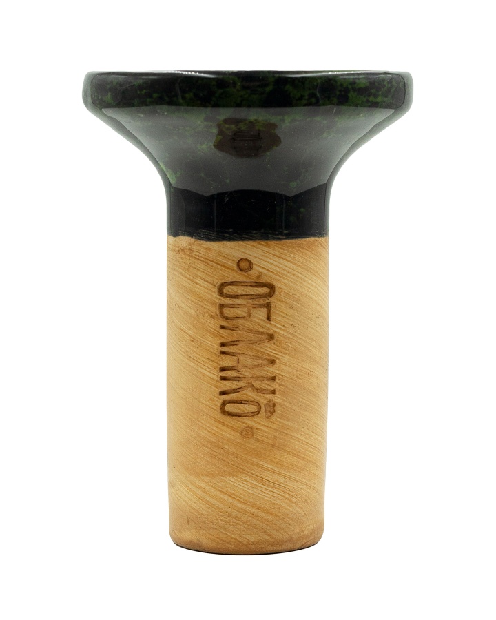 Чаша Облако Flow - Вишневый/Черно-салатовый мрамор