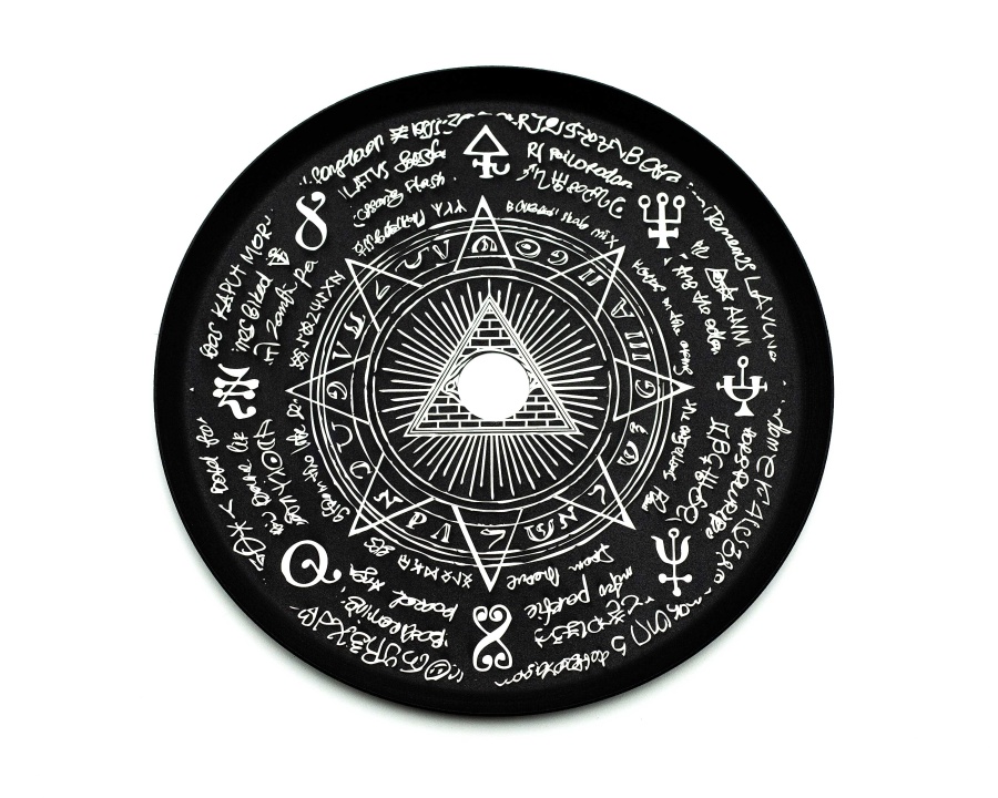 Дизайнерское блюдце плоское Alpha Hookah 10