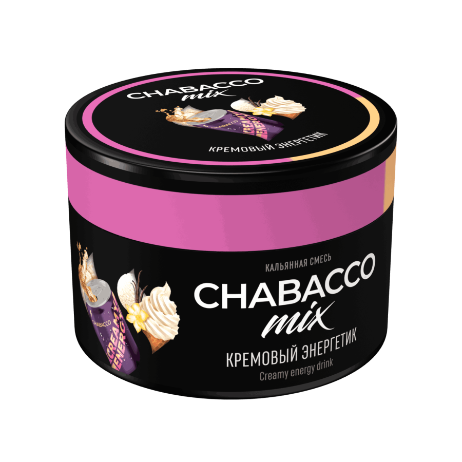 Chabacco Mix Creamy energy drink (Кремовый энергетик), 40 гр