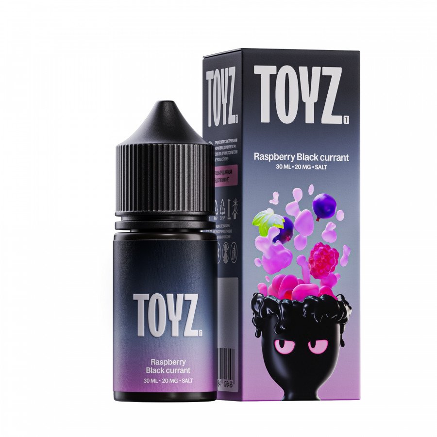Toyz Salt 30мл, Raspberry Black Currant