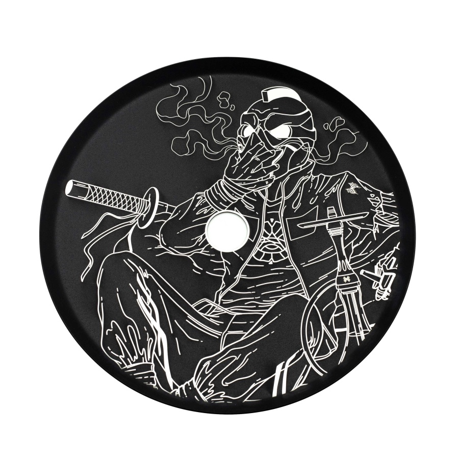 Дизайнерское блюдце плоское Alpha Hookah 20