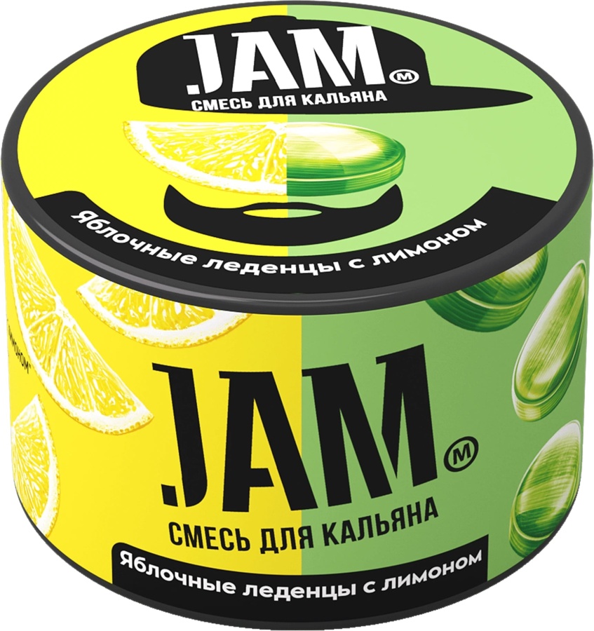 JAM Яблочные конфеты с лимоном, 50 гр