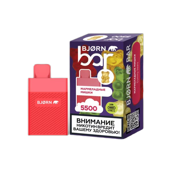 BJORN BAR 5500  1.8% Мармеладные мишки