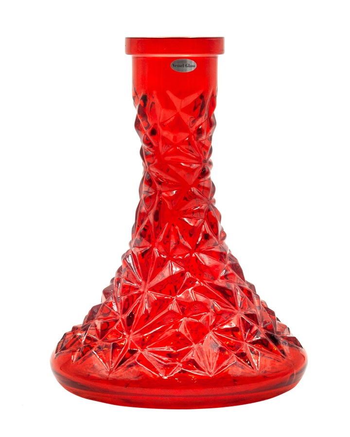 Колба Vessel Glass Кристалл Красный