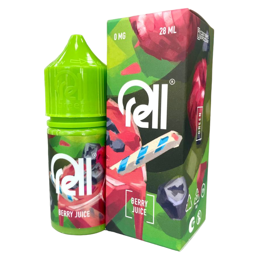 RELL GREEN Berry juice (28мл, 0мг/см3)