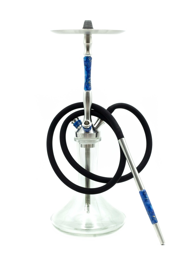 Кальян UNION Fibonacci Гибрид, синий (без колбы)