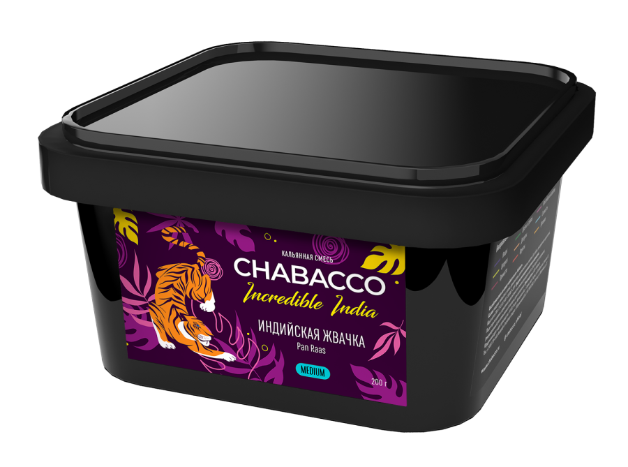 Chabacco Medium LE Pan Raas (Индийская жвачка), 200 гр
