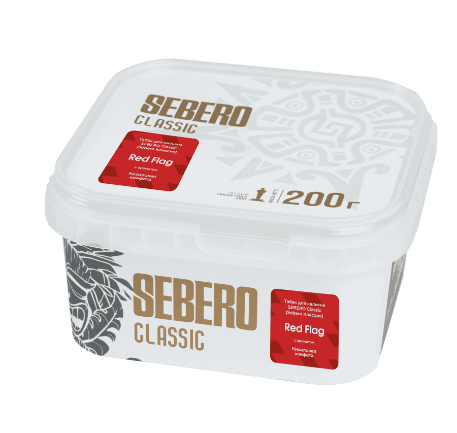 Sebero с ароматом Кизиловая конфета (Red flag), 200 гр