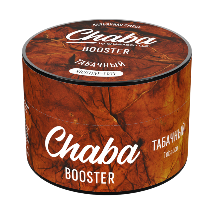 Chaba Booster Tobacco (Табачный) Nicotine Free 50 гр