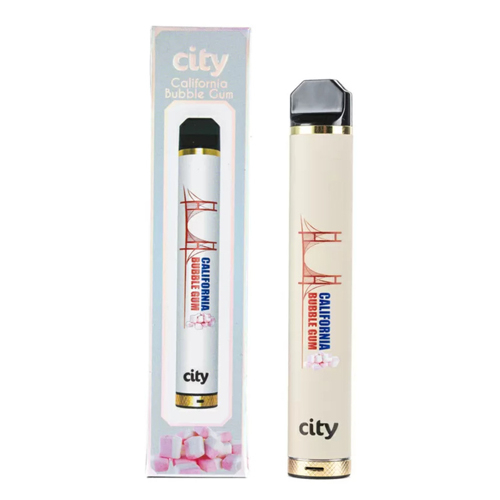 City Highway 0MG 1600 затяжек Salt 0% Калифорния - Баббл гам