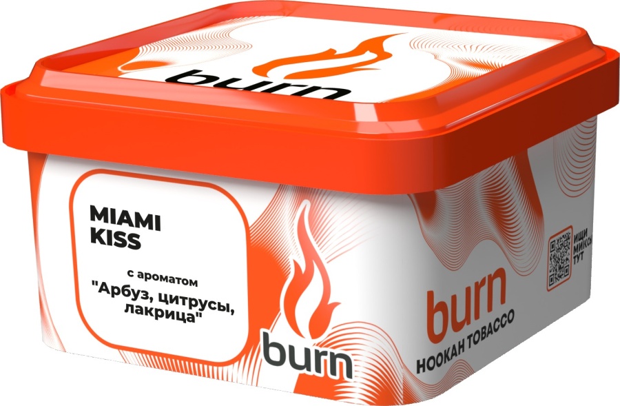Burn Miami Kiss (Арбуз с цитрусом и лакрицей) 200 гр