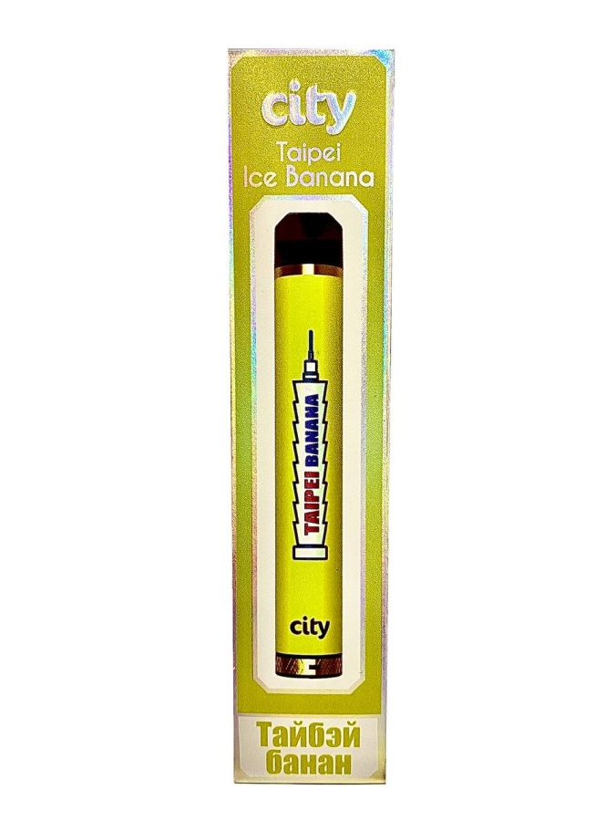 City Highway 1600 затяжек Salt 1,8% Тайбэй - Ледяной банан