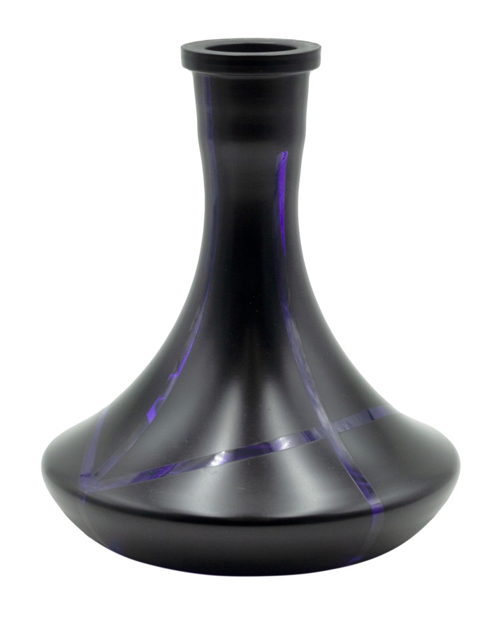 Колба Vessel Glass Крафт Полоски фиолетовые