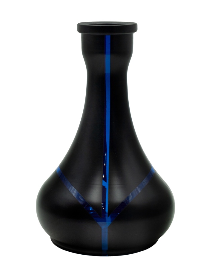 Колба Vessel Glass Капля Полоски синие