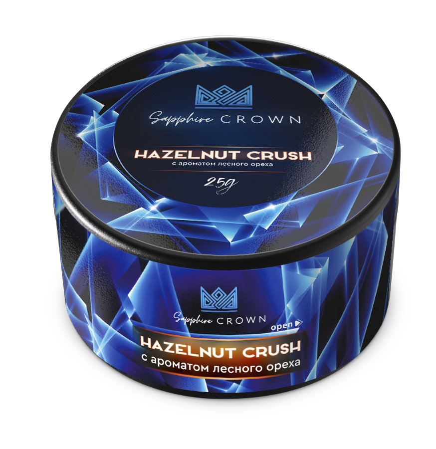 Sapphire Crown с ароматом Hazelnut Crush (Лесной орех), 25 гр
