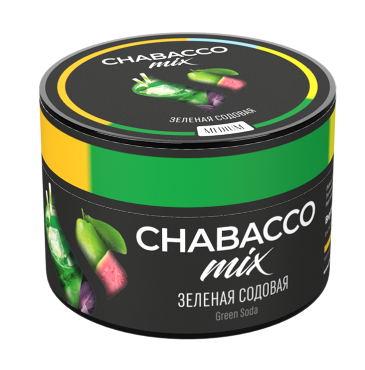 Chabacco Mix Green Soda (Зеленая содовая), 50 гр