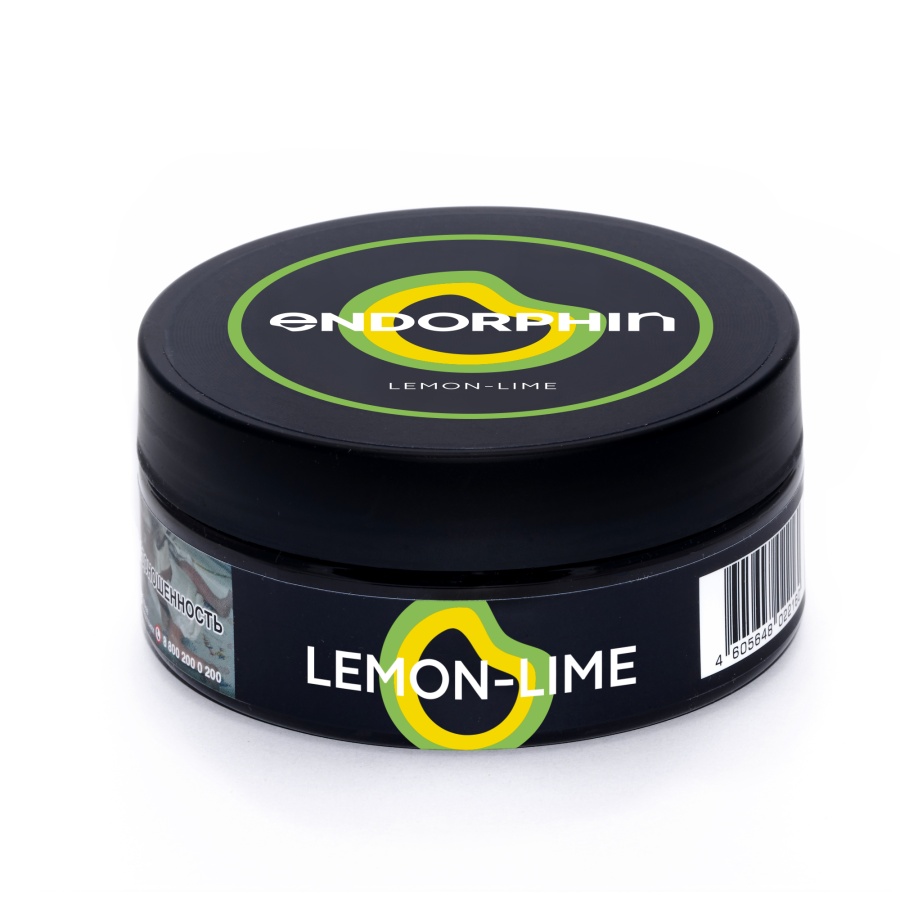 Endorphin Lemon-Lime (с ароматом лимона и лайма), 125 гр
