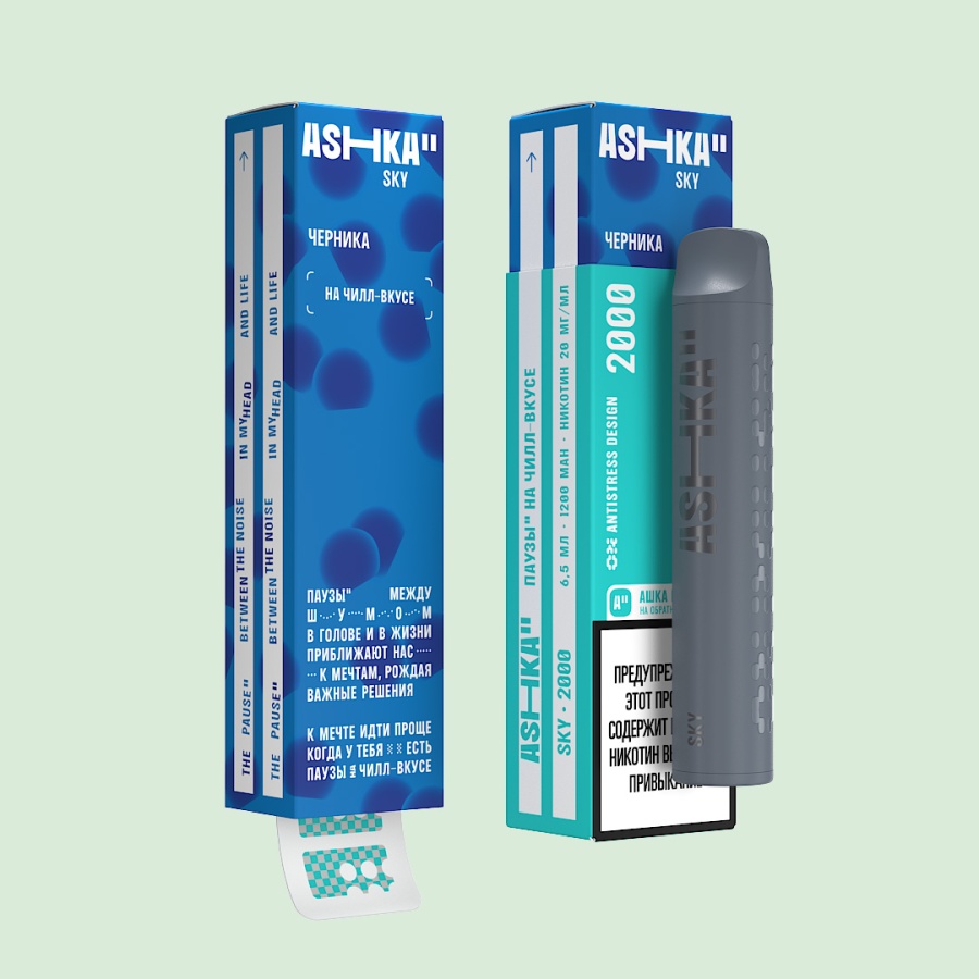 ASHKA SKY 2000 Черника