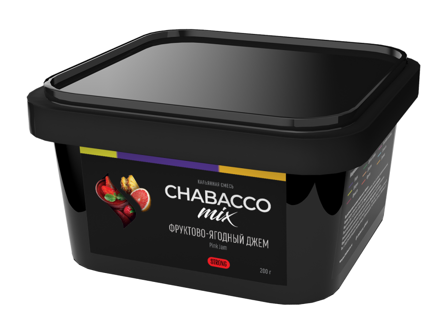 Chabacco Mix Strong Pink Jam (Фруктово-ягодный джем), 200 гр