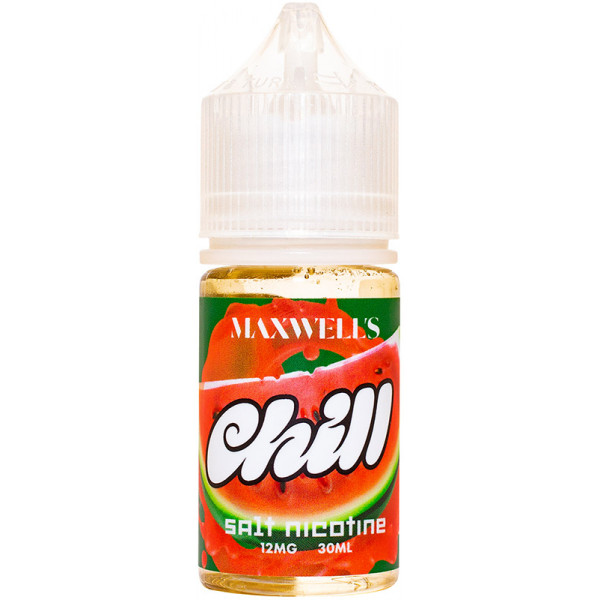 Жидкость Maxwells Salt CHILL / Освежающий Арбузный лимонад 30 мл