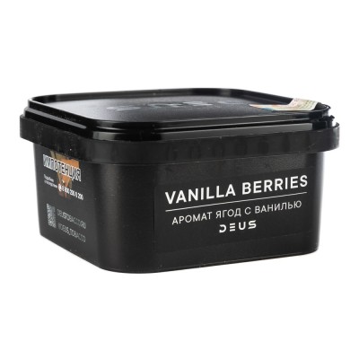 DEUS Vanilla Berries (Ягоды с ванилью), 250 гр