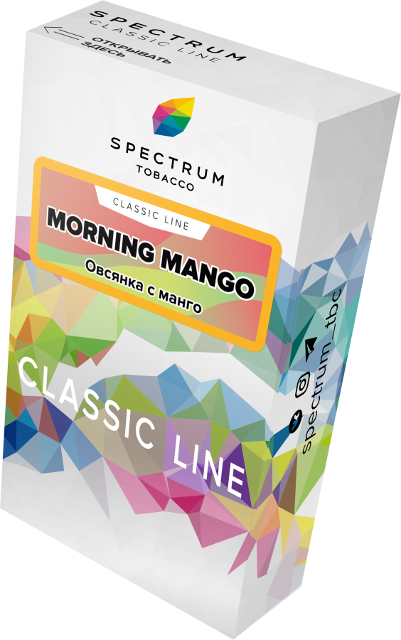 Spectrum Classic Line Morning Mango (Овсянка с Манго), 40 гр