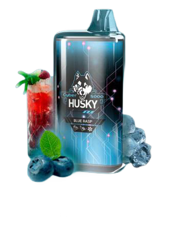 HUSKY CYBER 8000 Blue Rasp / Малиновый лимонад, черника, лёд