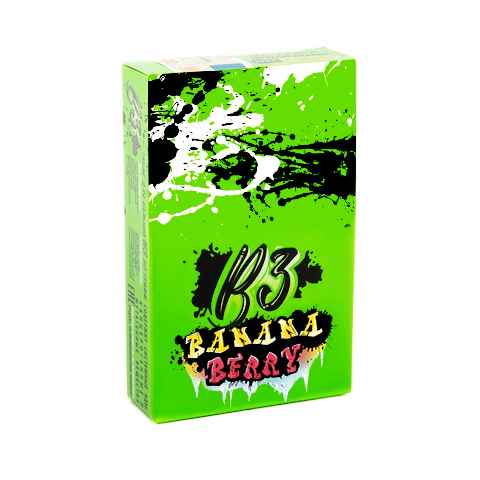B3 Bananaberry (ледяные Банан-Малина), 50 гр
